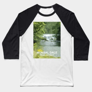 Monsal Dale Derbyshire Peak District. Travel poster Baseball T-Shirt